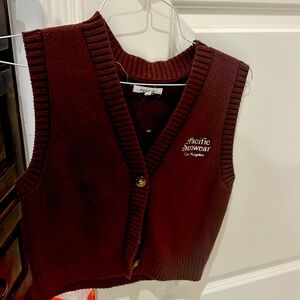 Pacific streetwear brown vest